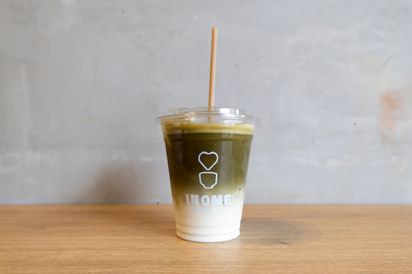 INOME Japanese TEAで飲んだMATCHA LATTE ASAHI