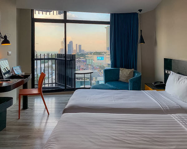 サイアム アット サイアム デザイン ホテル パタヤ（Siam @ Siam Design Hotel Pattaya）の客室１