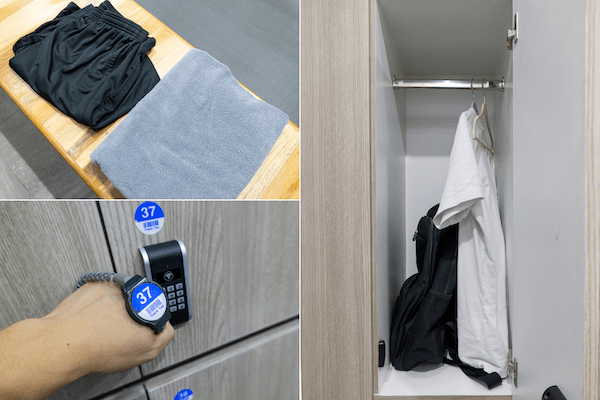 水原(スウォン)スパのサウナ施設脱衣所2