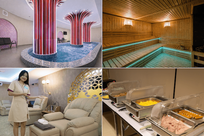 Orion sauna（オリオンサウナ）パタヤの館内施設