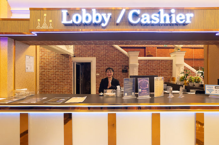 Orion sauna（オリオンサウナ）パタヤのレセプション