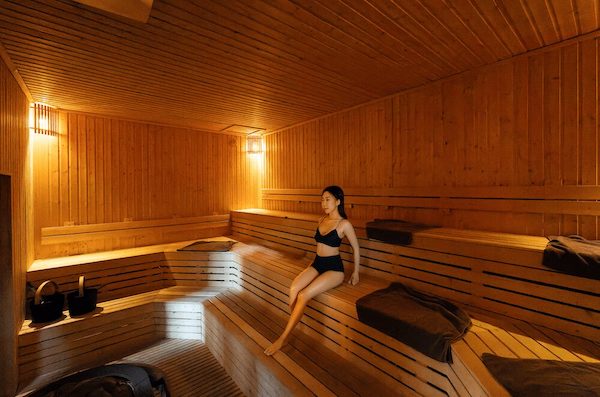 Totonoi Sauna & Onsen Bangkokのアウフグースサウナ